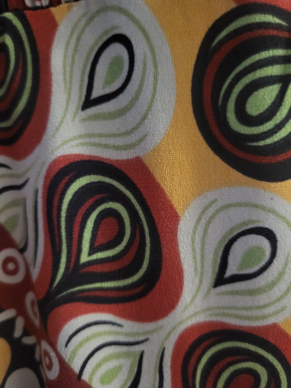 Terra Nostra Boho Patchwork Print V-Neck Maxi Dress - M - Picture 5 of 8